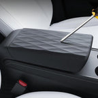 Model Y / 3 armrest box decorative cover for Tesla TPE material, scratch-resistant and wear-resistant for Tesla(2017-2023)