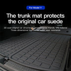 Model Y Front Trunk Mat Frunk Cargo Liner for Tesla- 3D Lamination Cutting for Tesla(2020-2024)