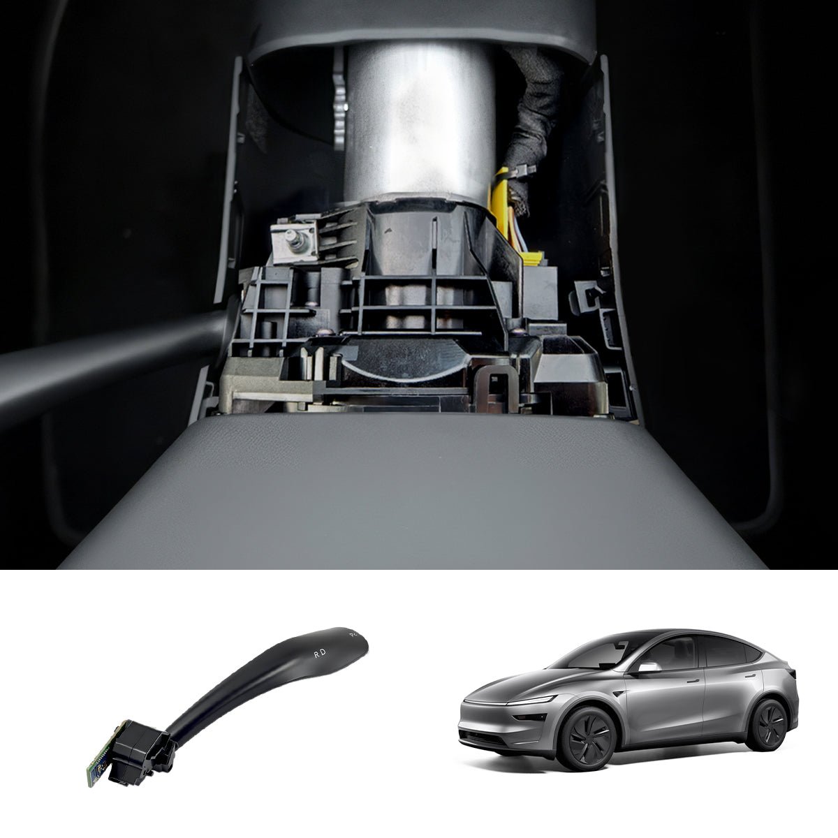 Model Y Juniper 2025+ OEM Style Gear Shift Stalk Kit for Tesla