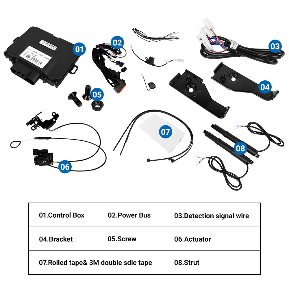Electric Frunk System for Model Y Juniper | Hands-Free Automatic Opener | Miroken