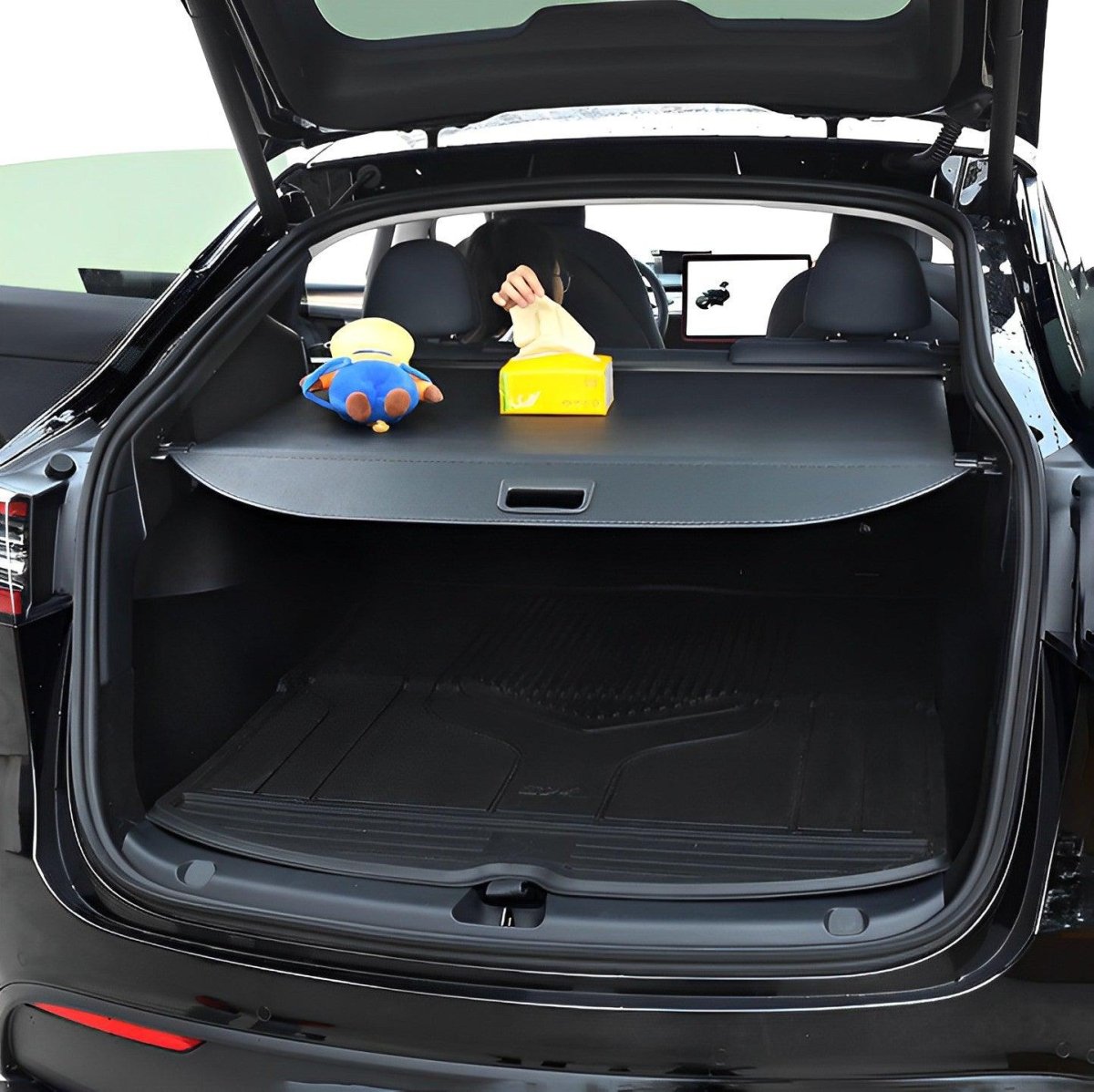 Model Y Retractable Rear Trunk Privacy Cargo Cover for Tesla (2021-2024)