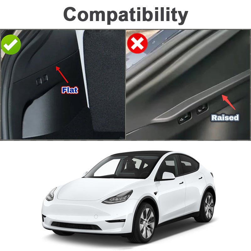 Model Y Retractable Rear Trunk Privacy Cargo Cover for Tesla (2021-2024)