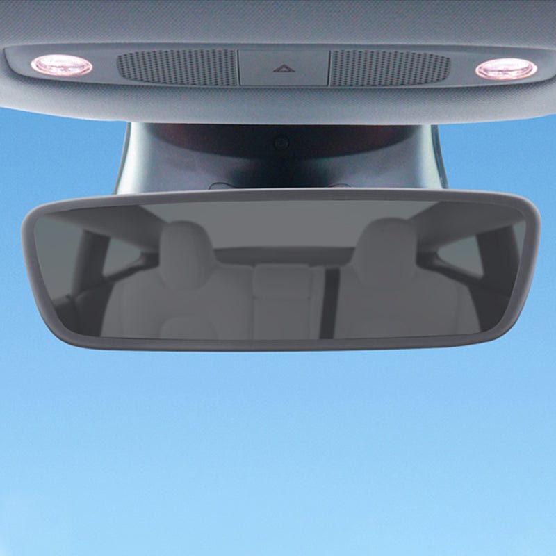 Model3/Y Inner Rearview Mirror Protective Cover Silicone Frame for Tesla