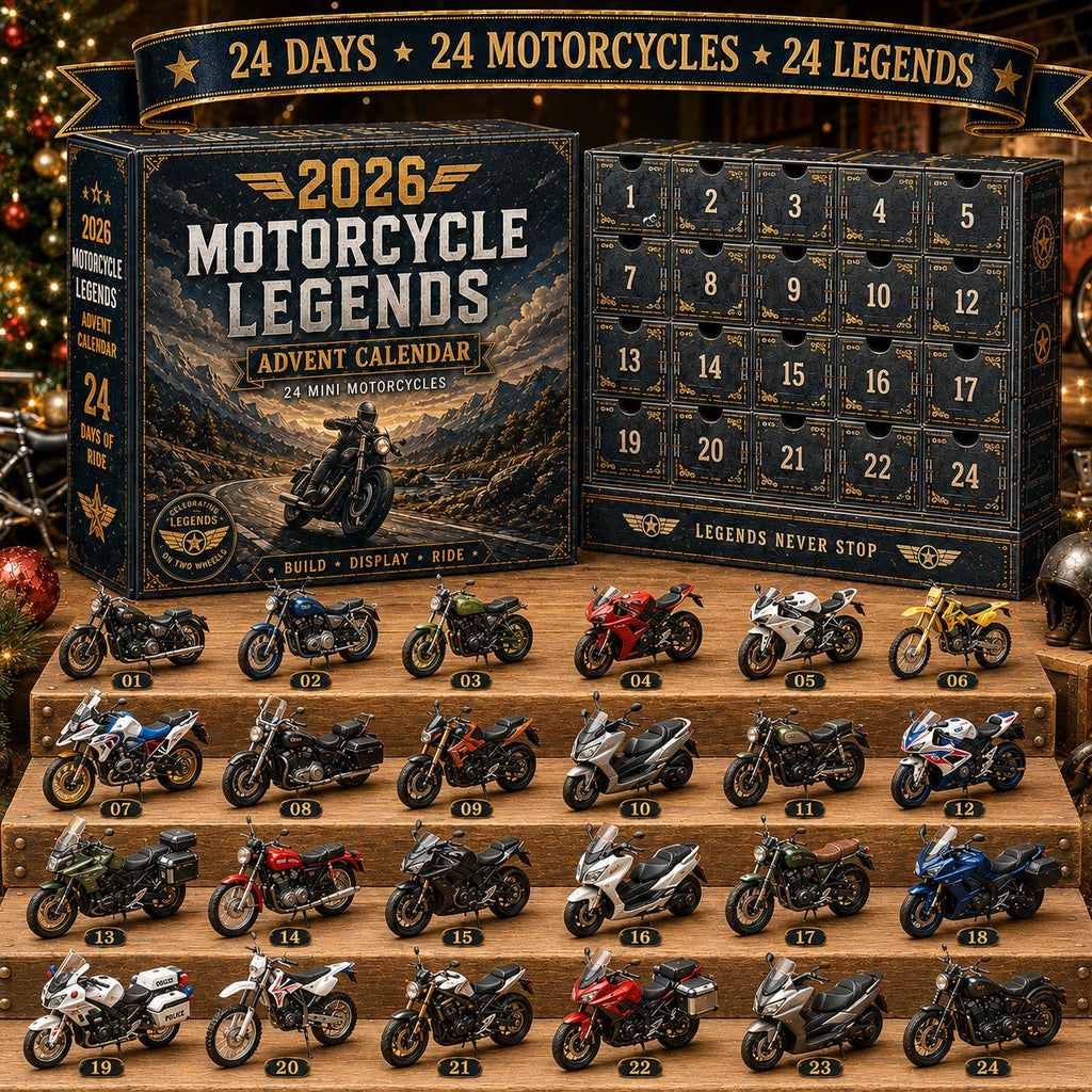 Motor Legends Advent Calendar 2026 - 24 Mini Motors