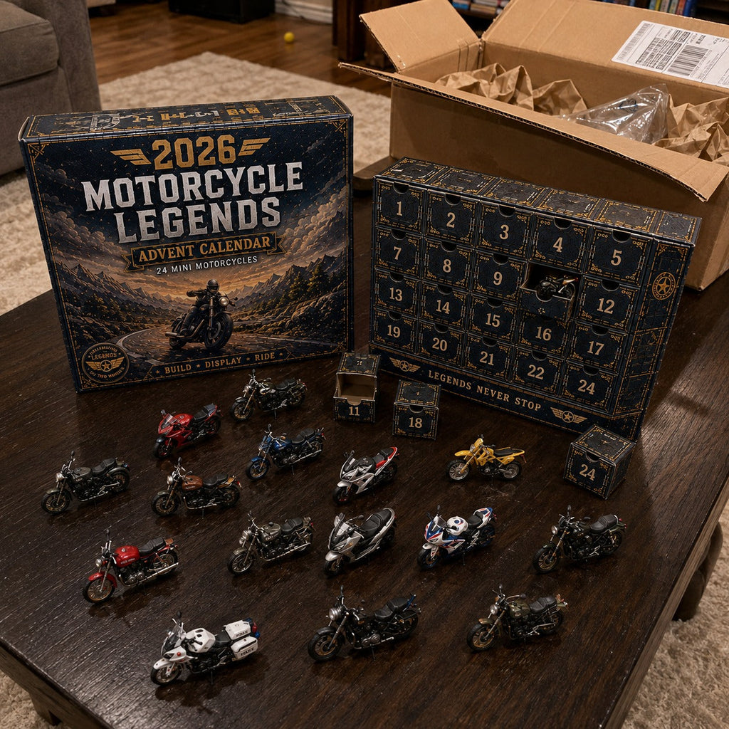 Motor Legends Advent Calendar 2026 - 24 Mini Motors