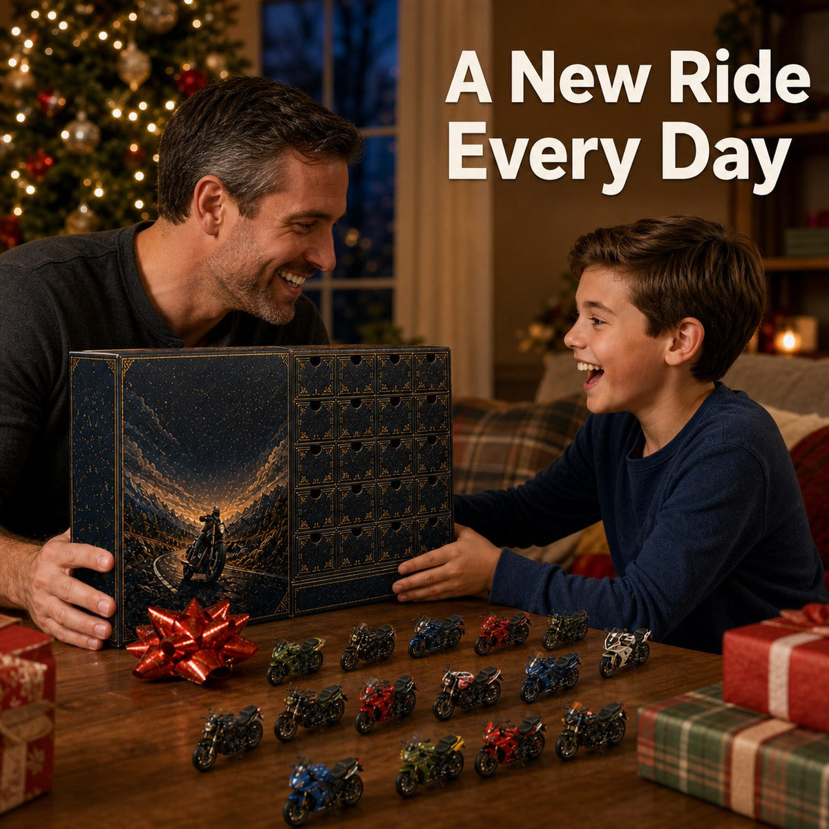 Motor Legends Advent Calendar 2026 - 24 Mini Motors