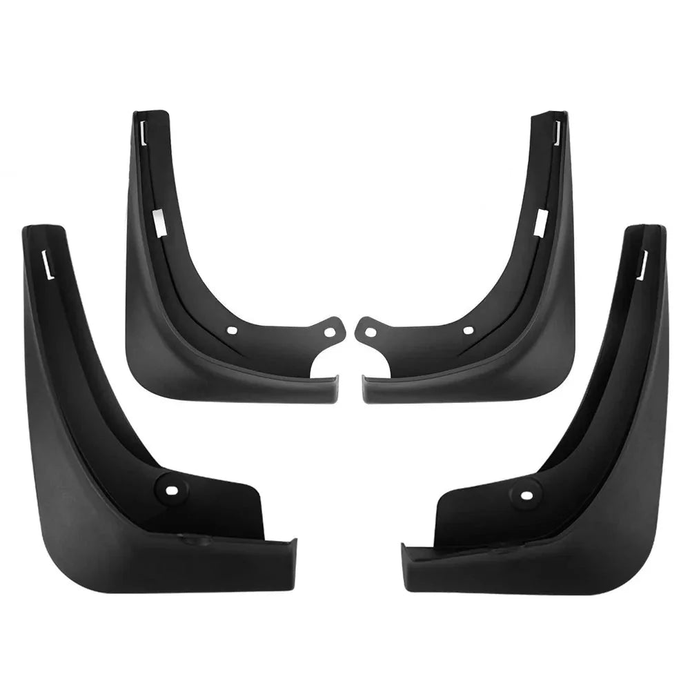 Mud Flaps Splash Guards For Tesla Model 3 Front Rear Mudguard Kit Molded Full Protection Auto Accessories (4 pcs) (2017-2023)