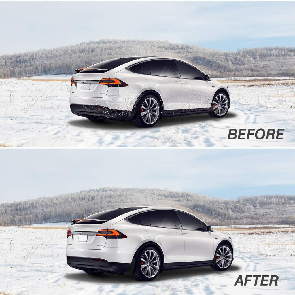 Mud Flaps Splash Guards For Tesla Model X (4 Pcs) (2015-2020)