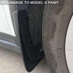 Mud Flaps Splash Guards For Tesla Model X (4 Pcs) (2015-2020)
