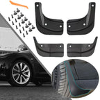Mud Flaps Splash Guards Front Rear Mudguard Kit, No Drill Fender(4 Pcs) for Tesla 2024+ Model 3 Highland