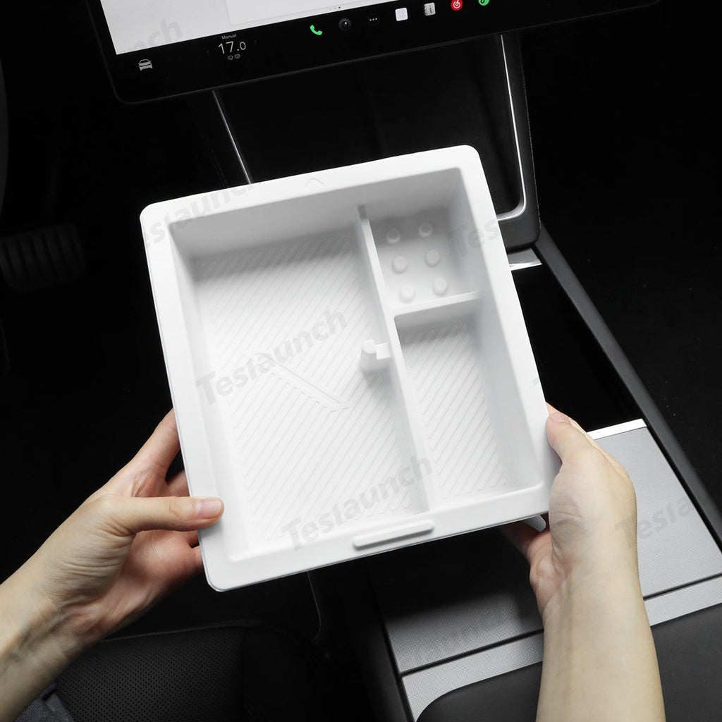 Multi-Functional Center Console Organizer for Tesla Model Y Juniper 2025+