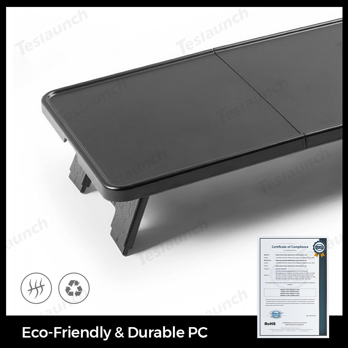Multi-functional Foldable Desk – Center Console Mount for Tesla Model Y Juniper 2025+