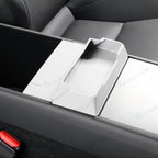 Multi-Functional Silicone Center Console Glasses Tray for Tesla Model Y Juniper 2025+