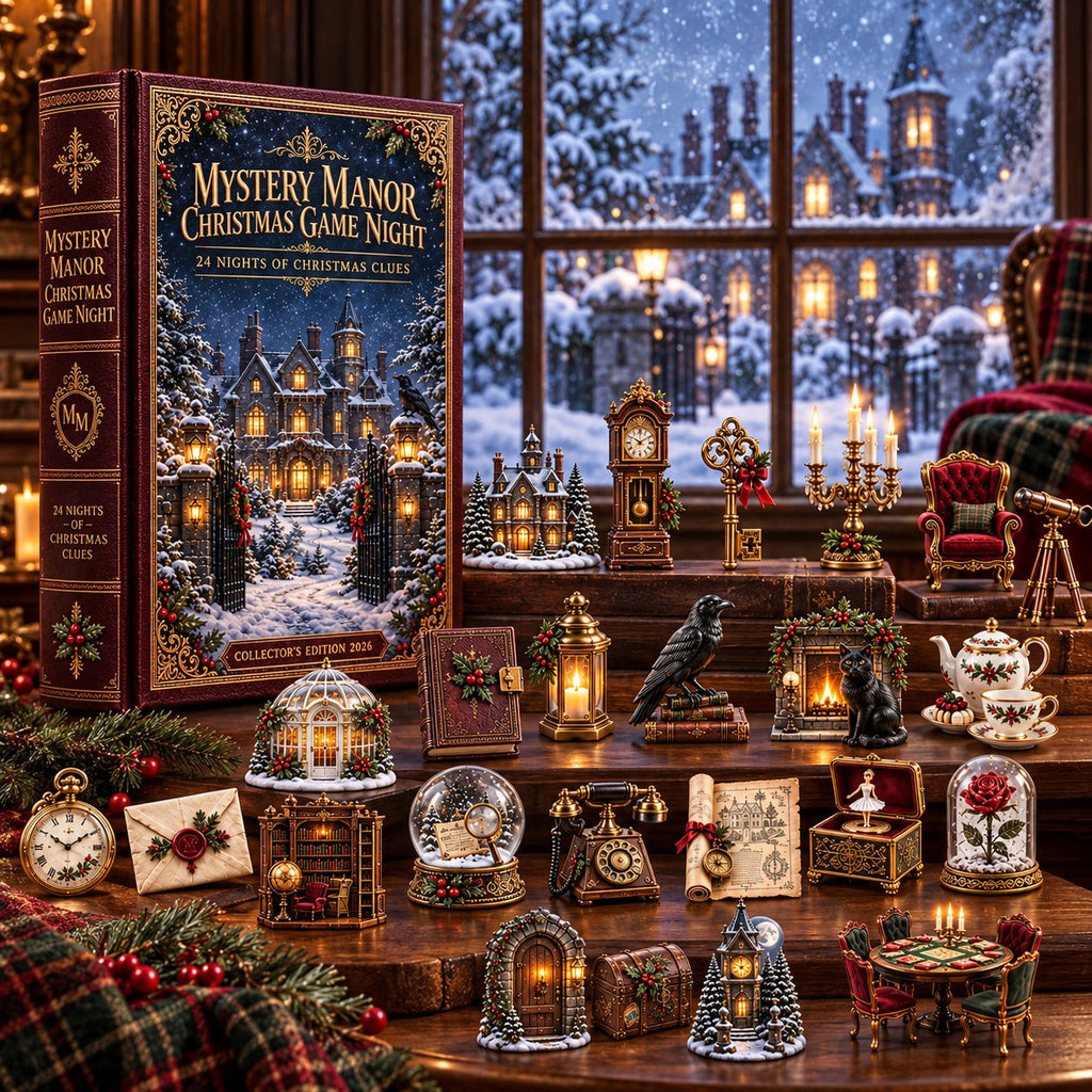 Mysterious Manor House Advent Calendar 2026 - 24 Evenings of Christmas Clues