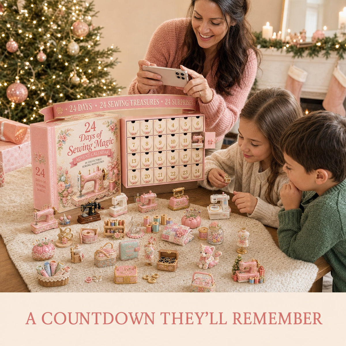 Sewing Advent Calendar 2026 - 24 Sewing Miniatures for Quilters and Crafters