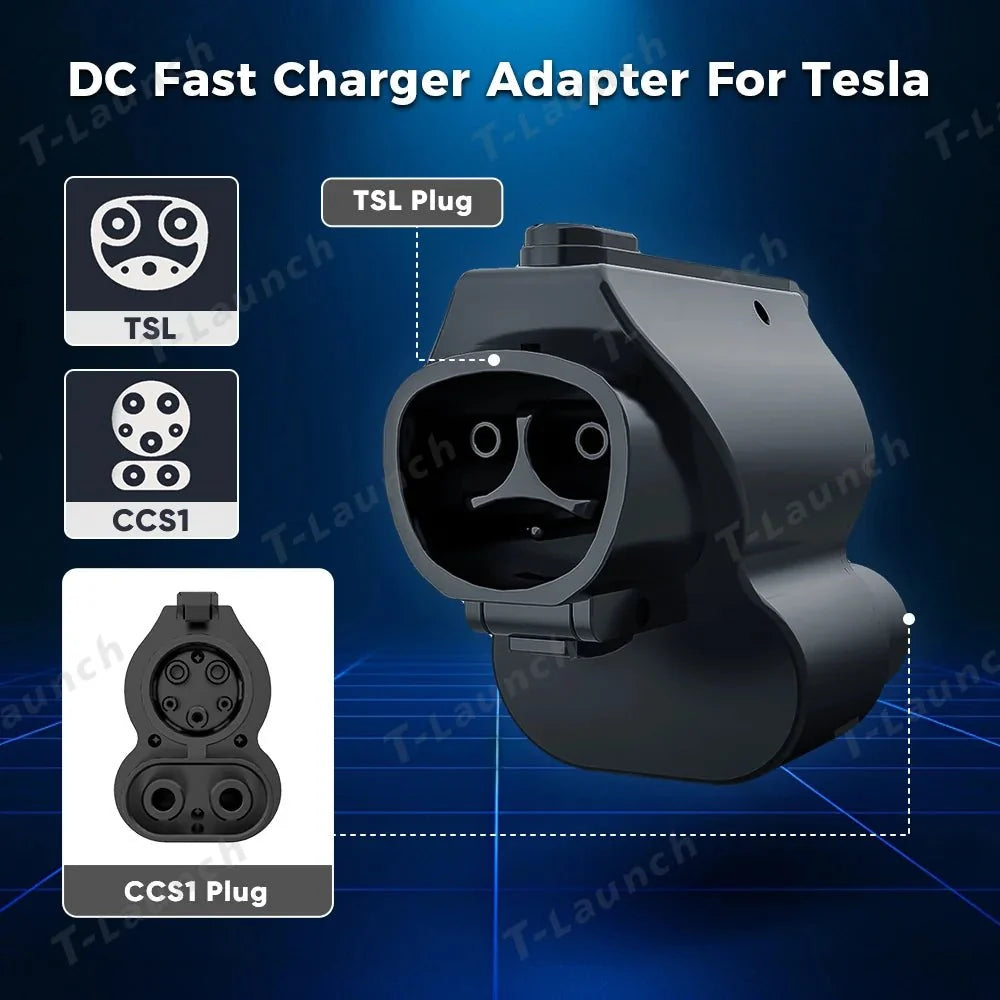 NACS/Tesla to CCS1 EV Charging Adapter