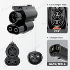 NACS/Tesla to CCS1 EV Charging Adapter
