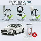 NACS/Tesla to J1772 Adapter Charger Connector Cable