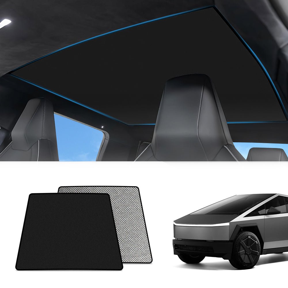 Nano Ice Crystal Glass Roof Sunshade for Cybertruck