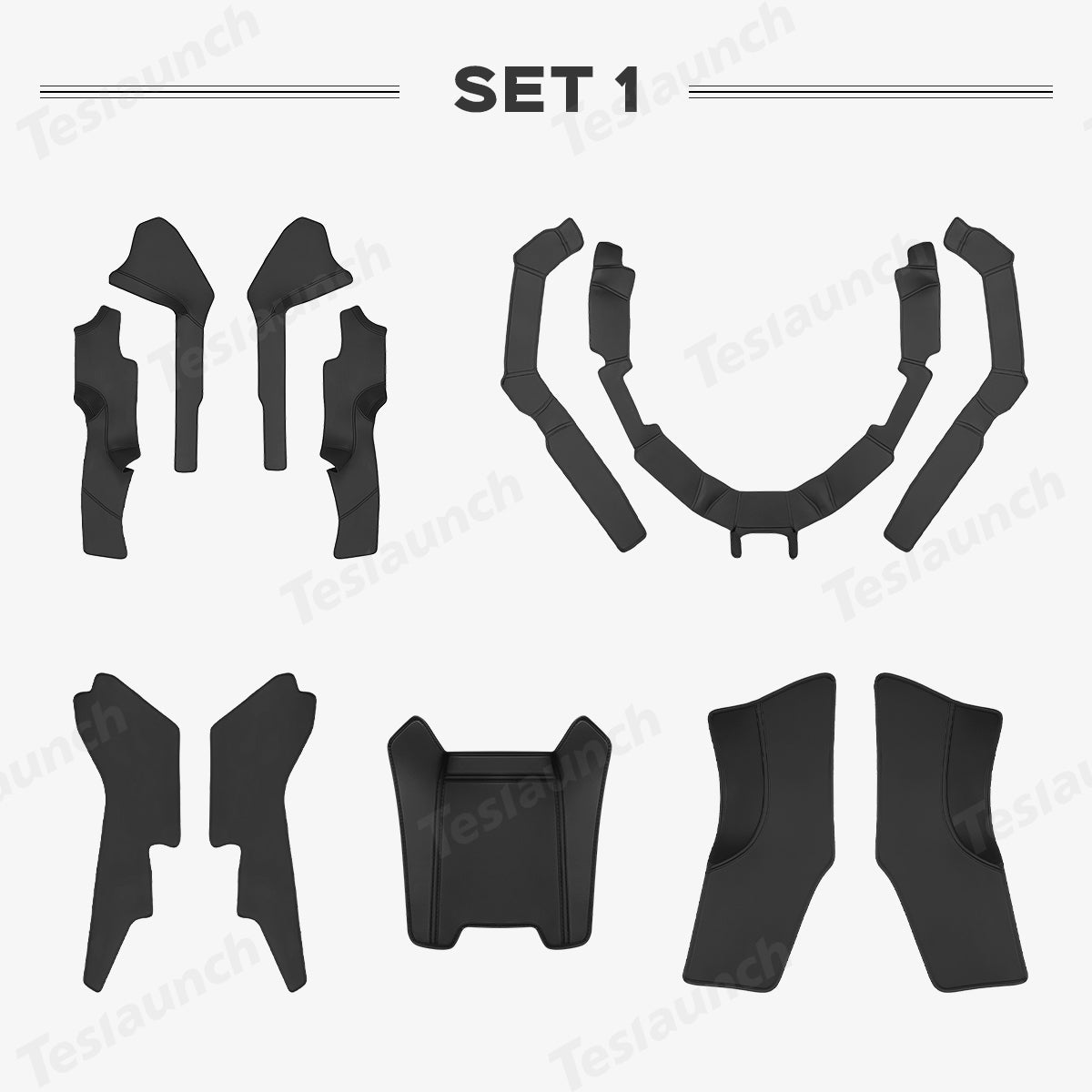 Napa Leather All-Around Interior Protection Kit for Tesla Model Y Juniper 2025+