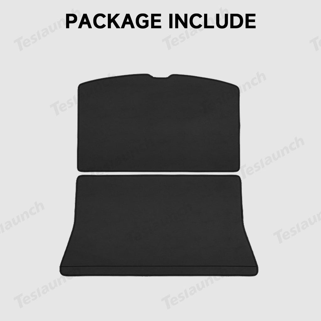 Napa Leather Rear Trunk Mat – Durable Protection for Tesla Model Y Juniper 2025+