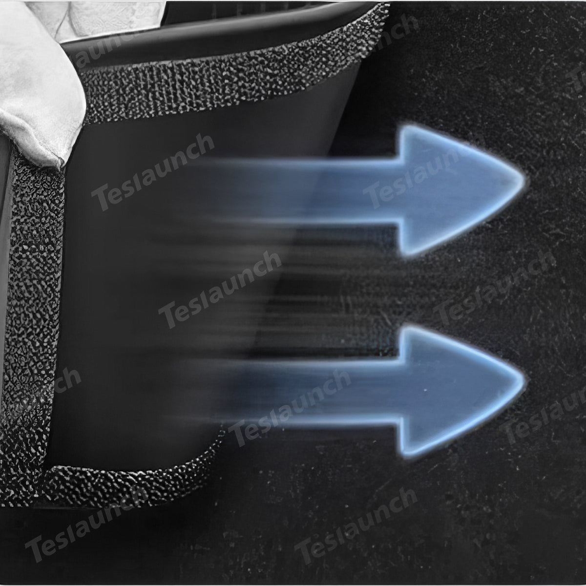 Napa Leather Seat Bottom Corner Covers – 3-Piece Protection Set for Tesla Model Y Juniper 2025+