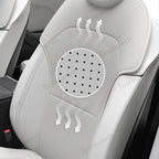 Napa Leather Seat Cushion Set – All-Season Ventilated Comfort for Tesla Model Y Juniper 2025+ (7-Piece Set)