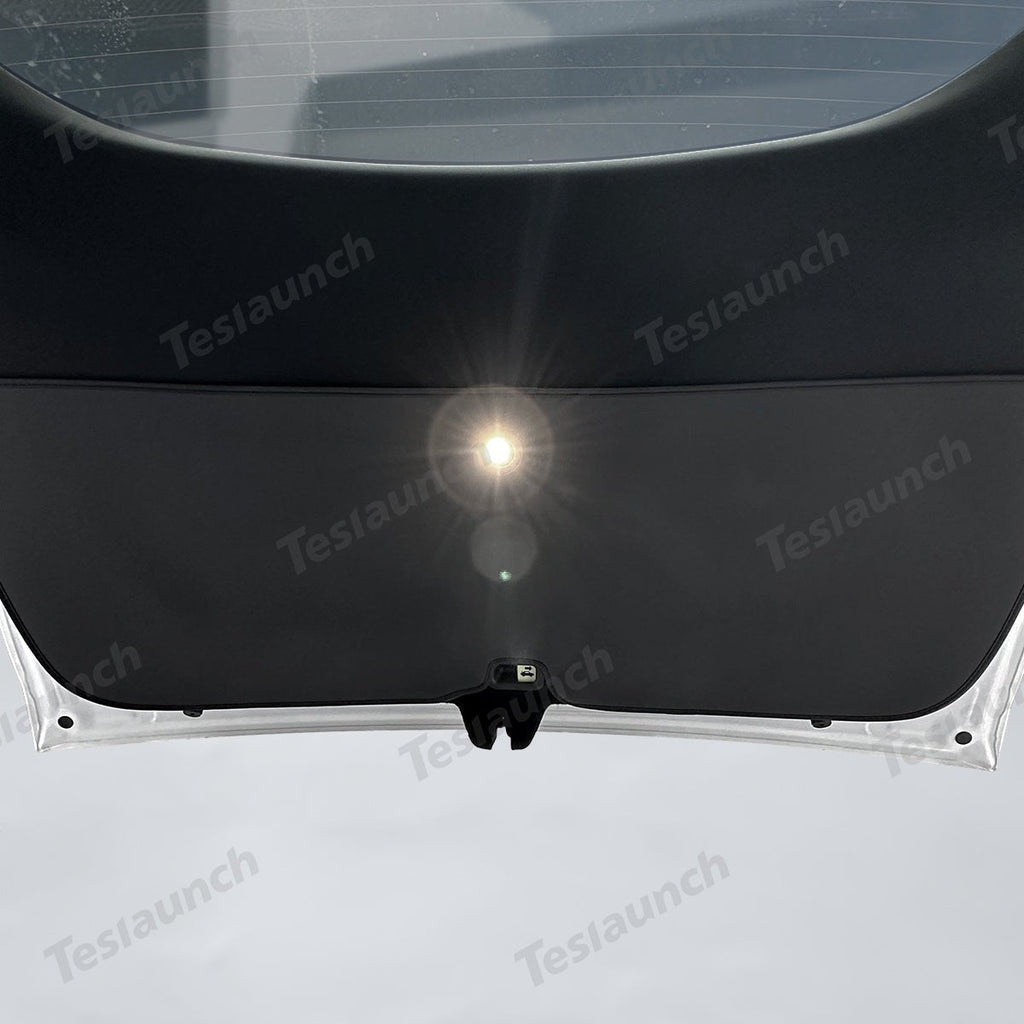 Napa Leather Tailgate Protector – Durable & Stylish Mat for Tesla Model Y Juniper 2025+