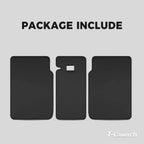 Nappa Leather Rear Seat Back Protector for Tesla Model Y Juniper 2025+