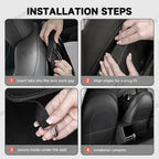 Nappa Leather Seat Back Kick Protector for Tesla Model Y Juniper 2025+ / Model 3 Highland 2024+