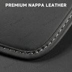 Nappa Leather Seat Back Kick Protector for Tesla Model Y Juniper 2025+ / Model 3 Highland 2024+