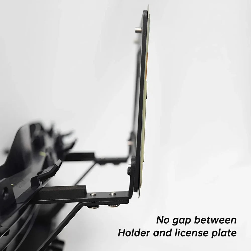No Drill Anti-theft Front License Plate Holder For Tesla Model 3/Y(2017-2023), Front License Plate Bracket Mounting Kit
