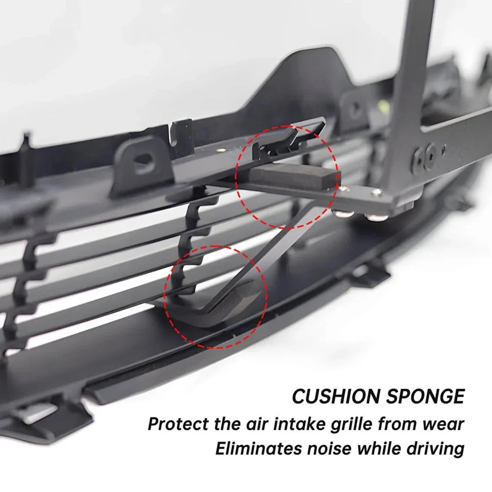 No Drill Anti-theft Front License Plate Holder For Tesla Model 3/Y(2017-2023), Front License Plate Bracket Mounting Kit