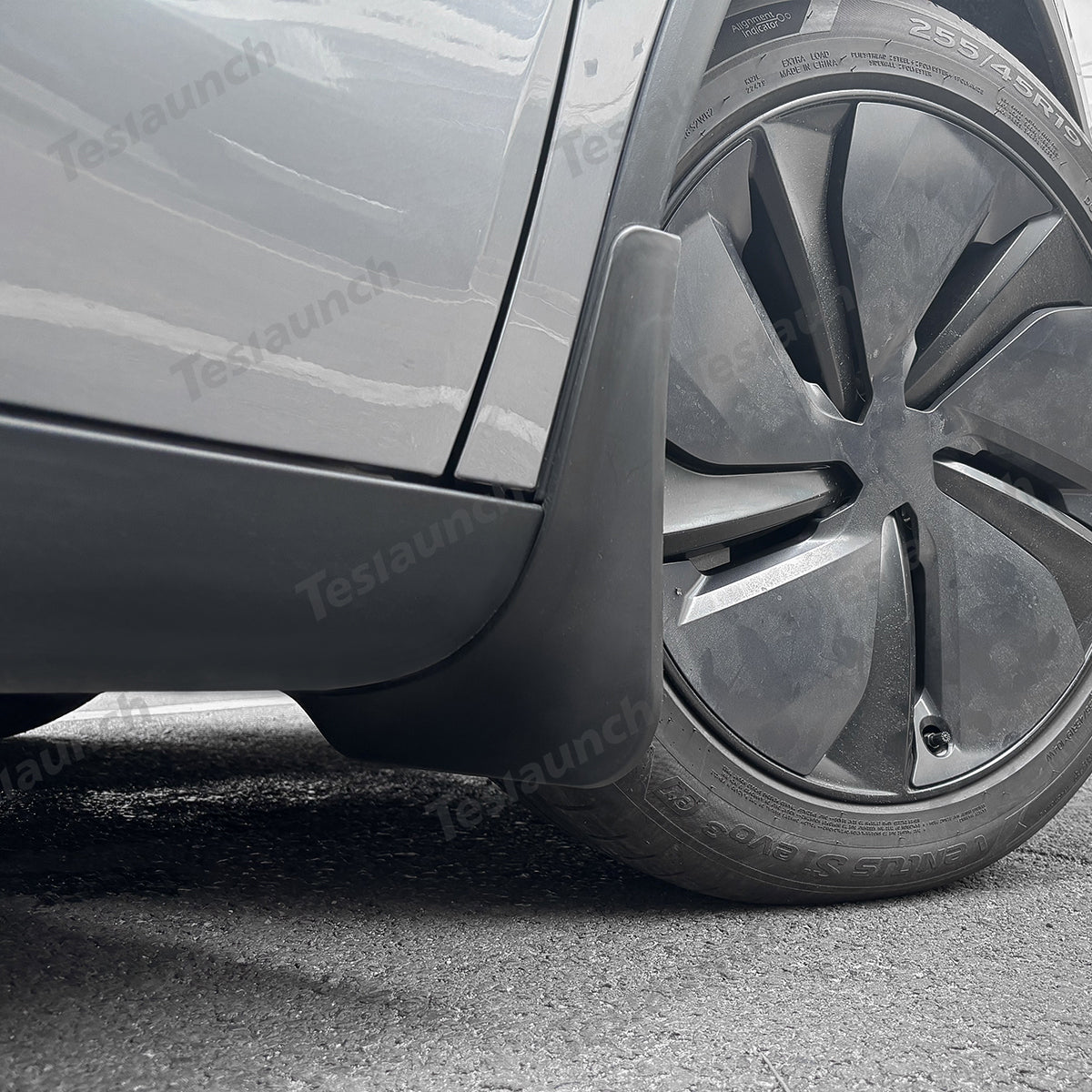 No-Drill Front & Rear Fender Mud Flaps for Tesla Model Y Juniper 2025+（4 PCS）