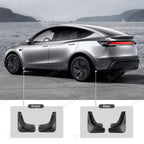 No-Drill Front & Rear Fender Mud Flaps for Tesla Model Y Juniper 2025+（4 PCS）