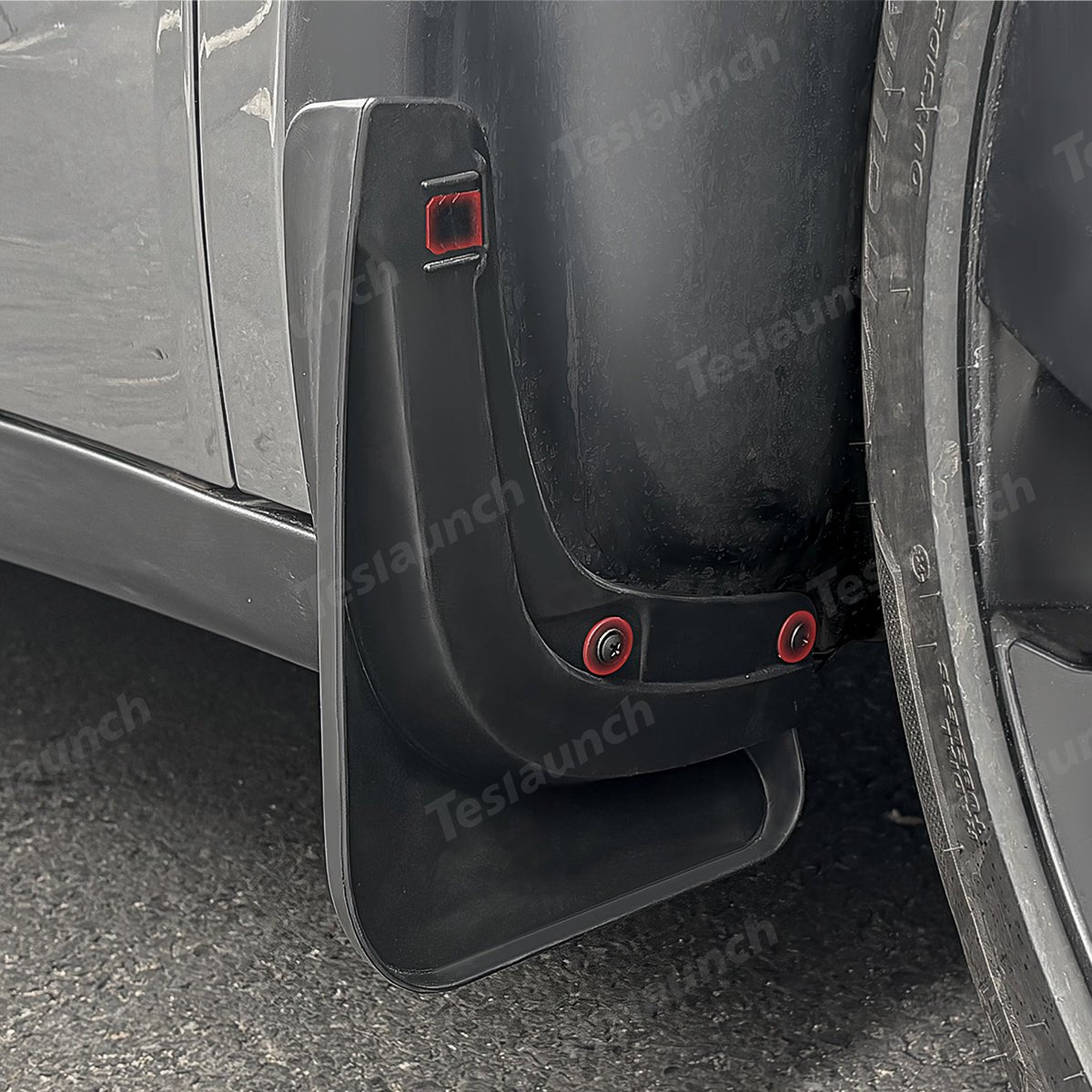 No-Drill Front & Rear Fender Mud Flaps for Tesla Model Y Juniper 2025+（4 PCS）