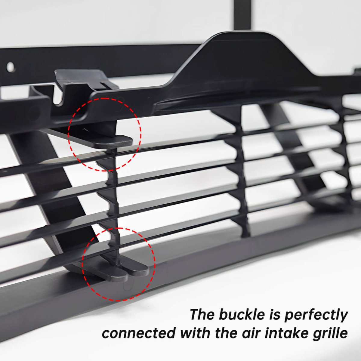 No Drill Model 3/Y Front License Plate Frame for Tesla- NO Adhesives, Quick Install