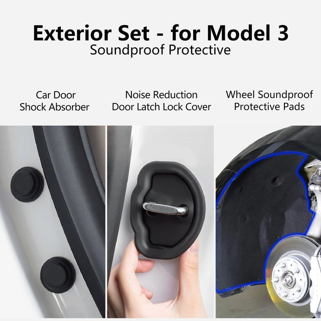 Noise Reduction Kit Set for Tesla