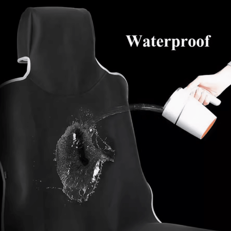 Neoprene Seat Covers - Waterproof Non-Slip Car Seat Protection - Fits All Cars