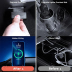OBD Hub Adapter with 36W Dual USB-A & USB-C Fast Charger for Tesla Model Y Juniper 2025+