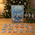 Ocean Pearl Sea Creature Advent Calendar 2026 - 24 Ornaments with Gemstones