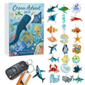 Ocean Animals Advent Calendar 2026 - 24 Sea Animal Ornaments