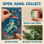 Ocean Wonders Advent Calendar 2026 - 24 Acrylic Sea Creature Ornaments