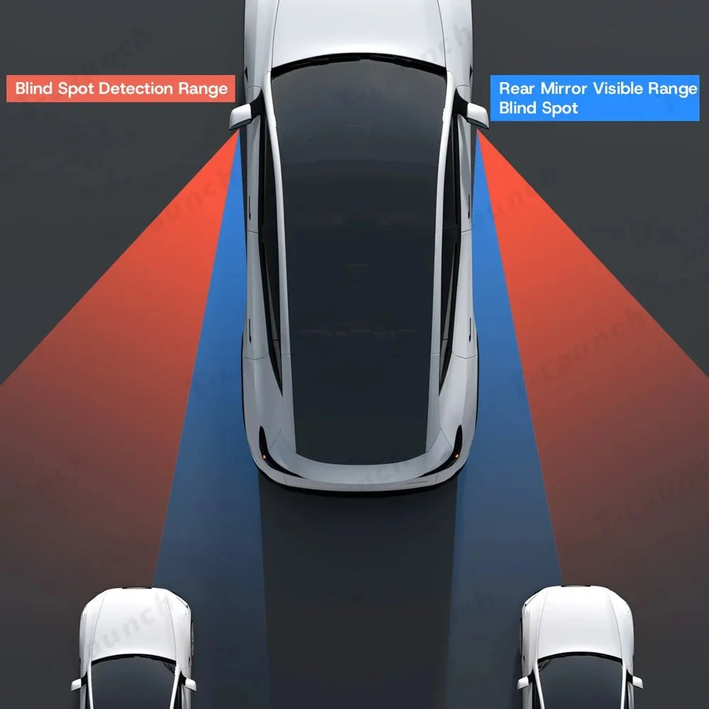 OEM Blind Spot Monitoring Side Mirror Glass Upgrade for Tesla Model 3 / Model Y (2021–2026)
