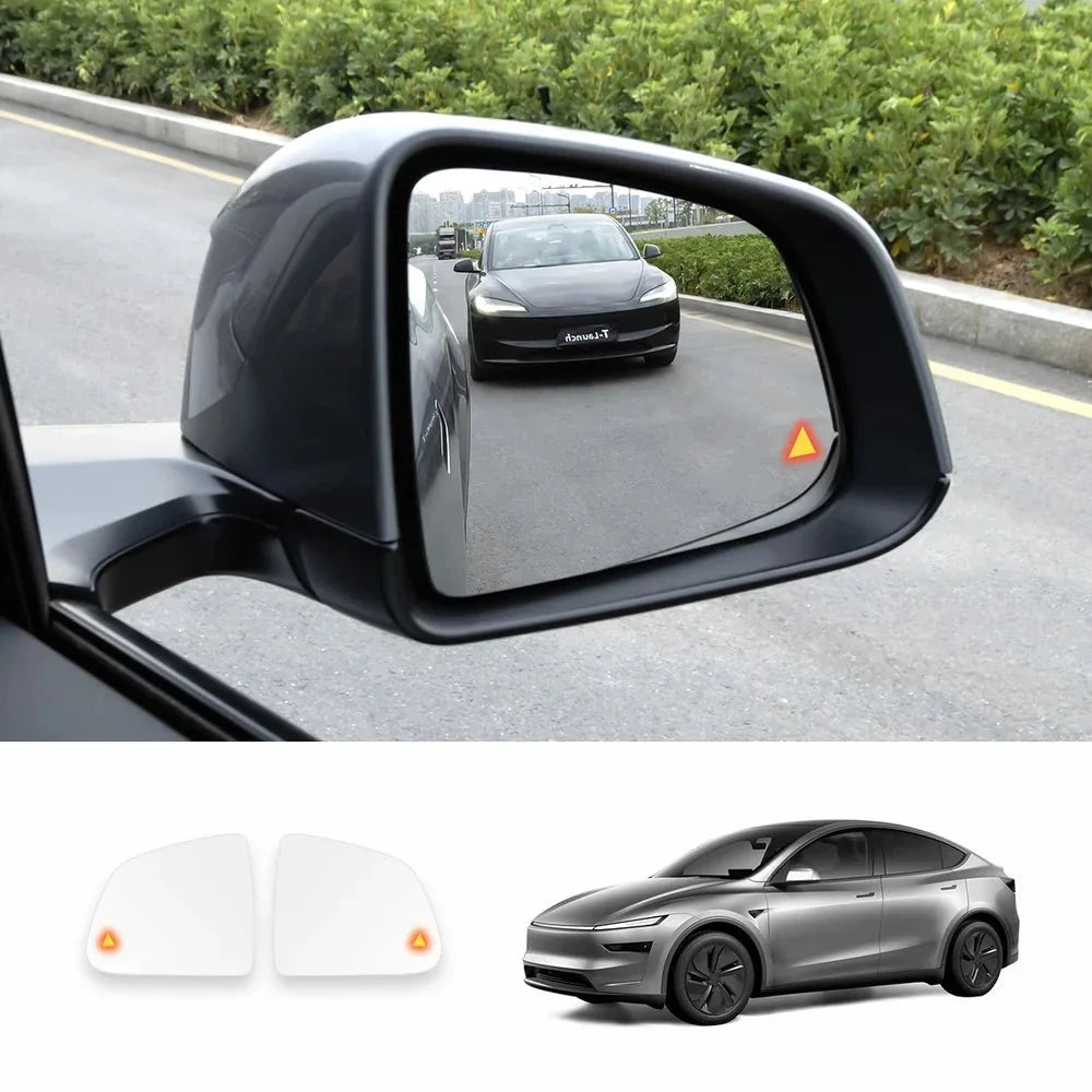 OEM Blind Spot Monitoring Side Mirror Glass Upgrade for Tesla Model 3 / Model Y (2021–2026)