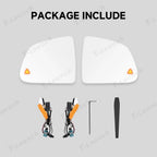 OEM Blind Spot Monitoring Side Mirror Glass Upgrade for Tesla Model 3 / Model Y (2021–2026)