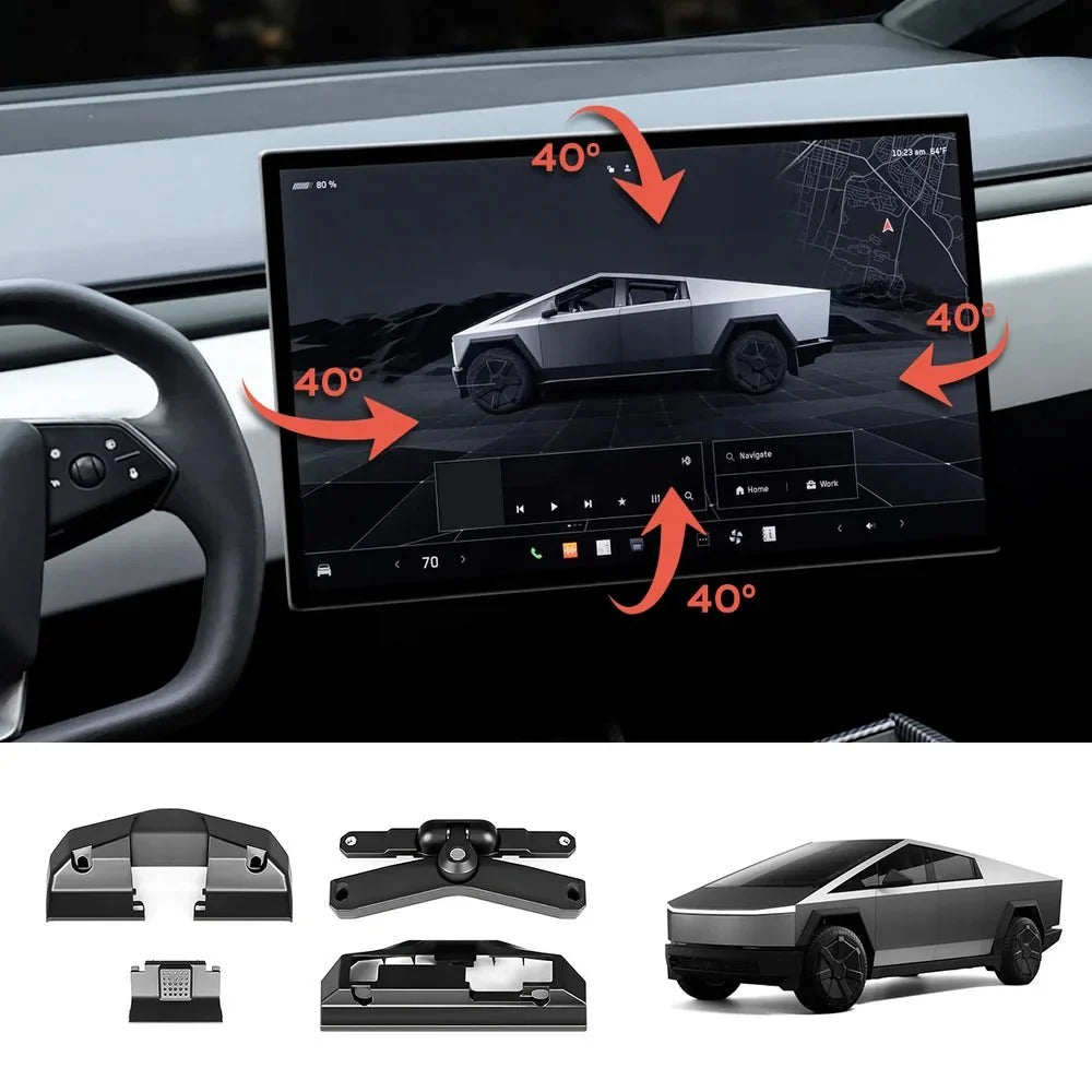 OEM-Height Screen Rotating Swivel Mount 3.0 for Tesla Cybertruck