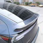 OEM Performance Pro Style Spoiler for Tesla Model Y Juniper 2025+ (Carbon Fiber Pattern ABS)