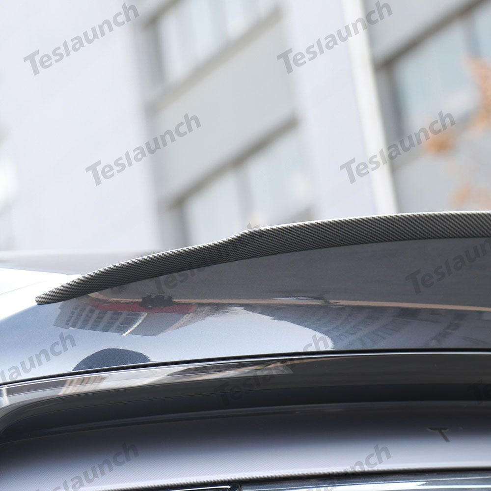 OEM Performance Pro Style Spoiler for Tesla Model Y Juniper 2025+ (Carbon Fiber Pattern ABS)