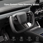 Open-Bottom Yoke Steering Wheel for Model Y Juniper / Model 3 Highland